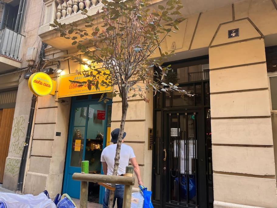 바르셀로나 Loft Nearby Sagrada Familia 아파트 외부 사진